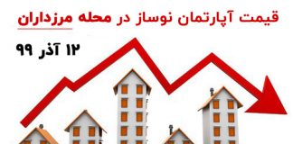 قیمت آپارتمان نوساز در محله مرزداران در آذر 995 (7) قیمت آپارتمان در مرزداران در آذر 99