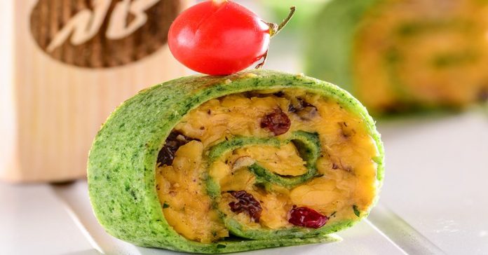 طرز تهیه کرپ اسفناج با پنیر پراتو