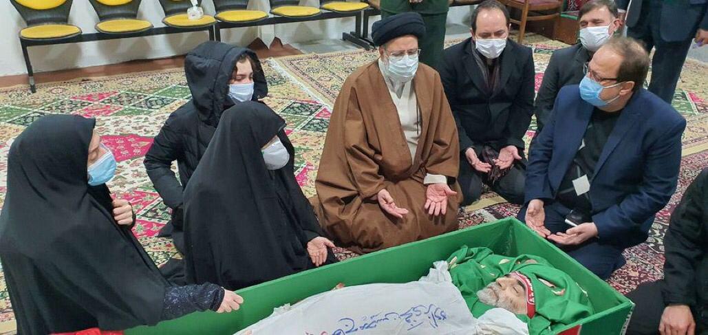 عکس بدون سانسور پیکر شهید محسن فخری زاده دانشمند هسته ای