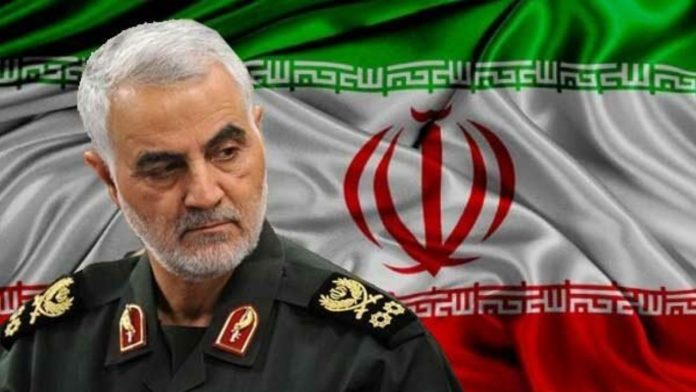 تصویر لو رفته از سردار سلیمانی در اتاق کنترل پهپاد