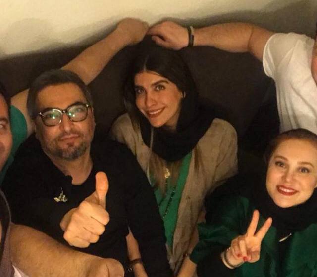  عکس واقعی دو نفره مهرداد میناوند و همسرش شبنم کمانگر