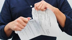 فسخ قرار داد 
