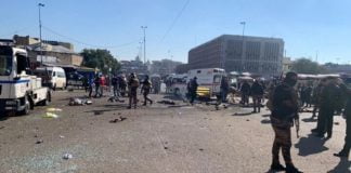 فیلم دیده نشده از لحظه حمله انتحاری در بازار بغداد0 (0) فیلم دیده نشده از لحظه حمله انتحاری در بازار بغداد